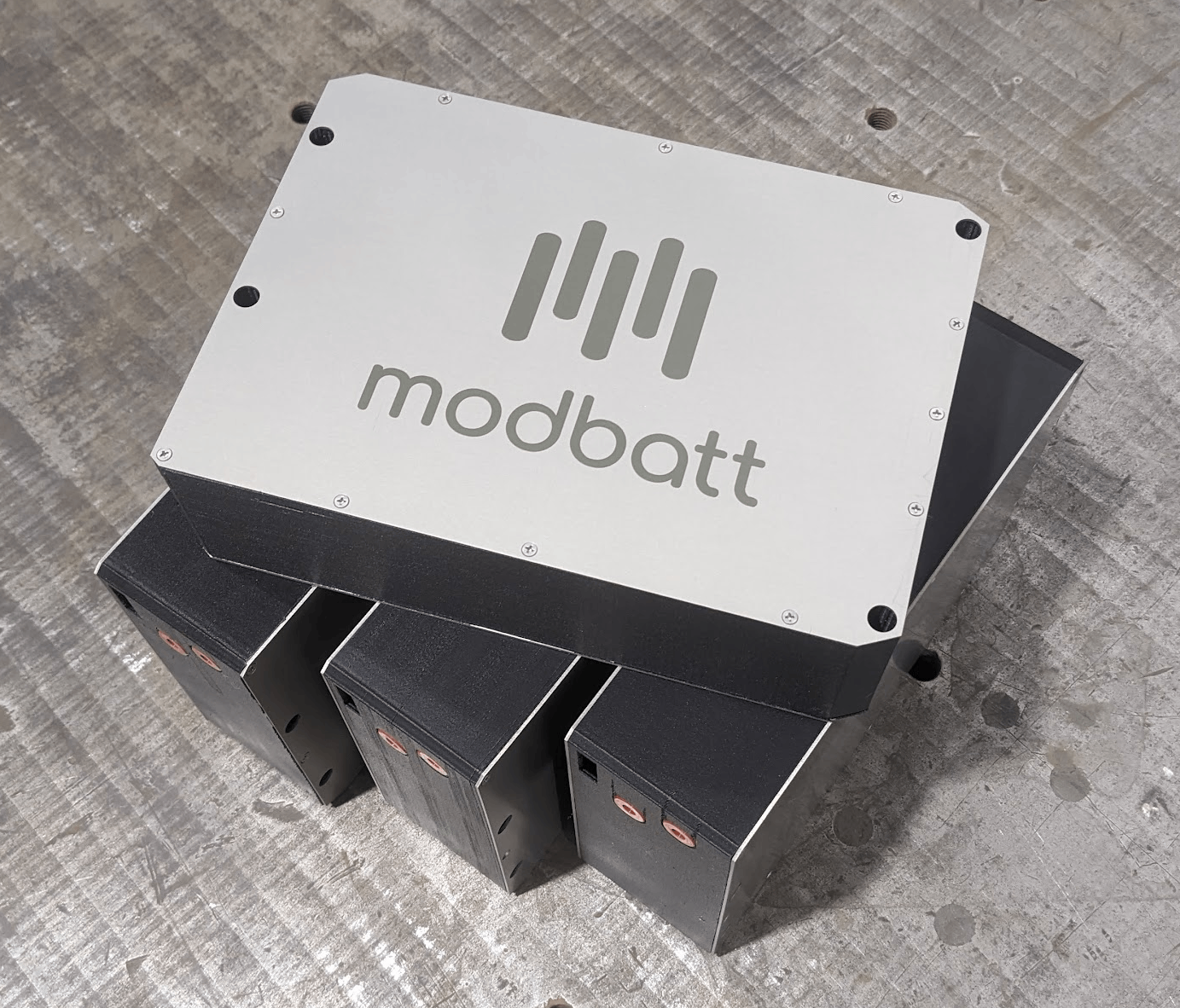 ModBatt modules stacked